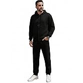 MrGentel Men's Tracksuits 2 Piece Set Full Zip Hoodie Jogging Sweatsuit Sets Casual Athletic Track Suit