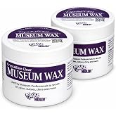 QuakeHold! 66112 Museum Wax, 2 oz (2-Pack) | For Collectibles, Figurines, Antiques, Vases, Crystal, Frames and Decor, Removable Earthquake Putty