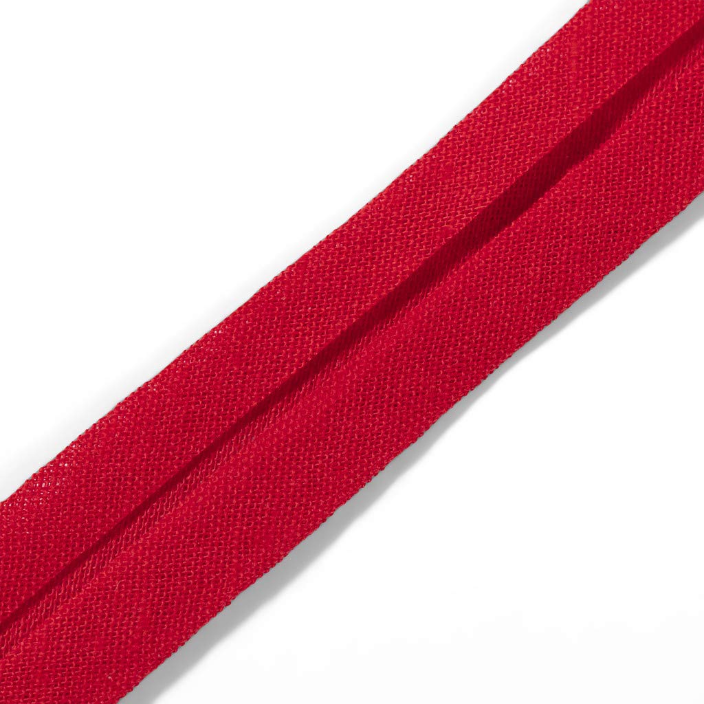 Prym 902910 Bias Binding Cotton 24/12 mm 30 m White 100% CO Fold