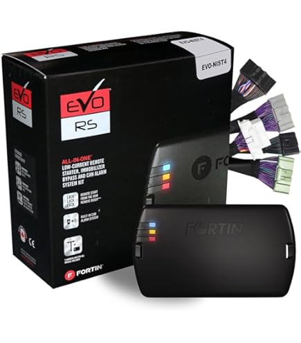 Fortin EVO-NIST3 Remote Start System For Nissan/Infiniti Push-To-Start Vehicles (2014-2019 Models)