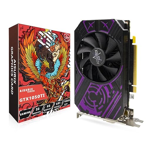 GTX 1050 Ti 4G Graphics Card, 128 Bit GDDR5 PCI Express 3.0 Graphics ...