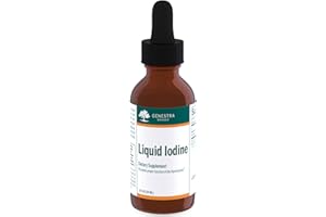 Genestra Brands - Liquid Iodine - Iodine Derived from Kelp to Support Thyroid and Proper Cell Development* - 30 ml Liquid