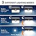 42 LED Motion Sensor Solar Light Outdoor, Zanflare Super Bright Solar Powered Wall Path Light, Wireless Home Security Outdoor Light with Motion Activated Auto ON/Off