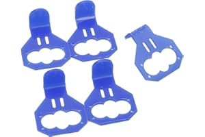 NEWZOLL 5 pcs Blue HC-SR04 Cartoon Ultrasonic Distance Sensor Mounting Bracket Kit