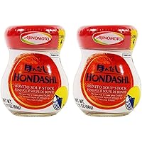 Japanese Hon Dashi Bonito Fish Soup Stock - 2.1 oz x 2 bottles