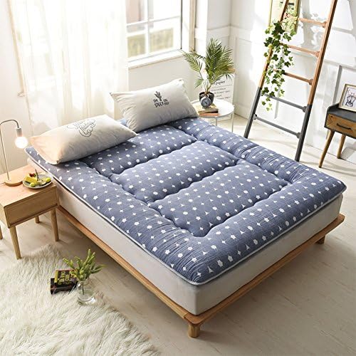 Tatami Mattress Matte Mattress - Japanese-Style Thicken Moistureproof Foldable Mattress - Ergonomic Design Mattress Pressure Relief -l 120x200cm(47x79inch)