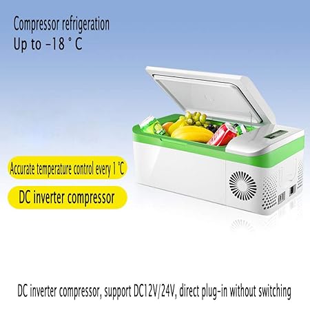 YIWANGO 15L Batería De Litio Compresor De Congelación Refrigerador ...