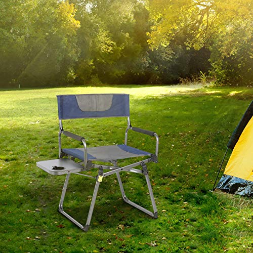 PORTAL Compact Folding Directors Chair Heavy Duty Folding Chair Padded