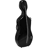 GEWA Air 3.9 Cello Case - Black, 4/4 Size