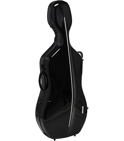 Amazon.com: GEWA Cello Case, Air 3.9, 4/4, Black/Blue