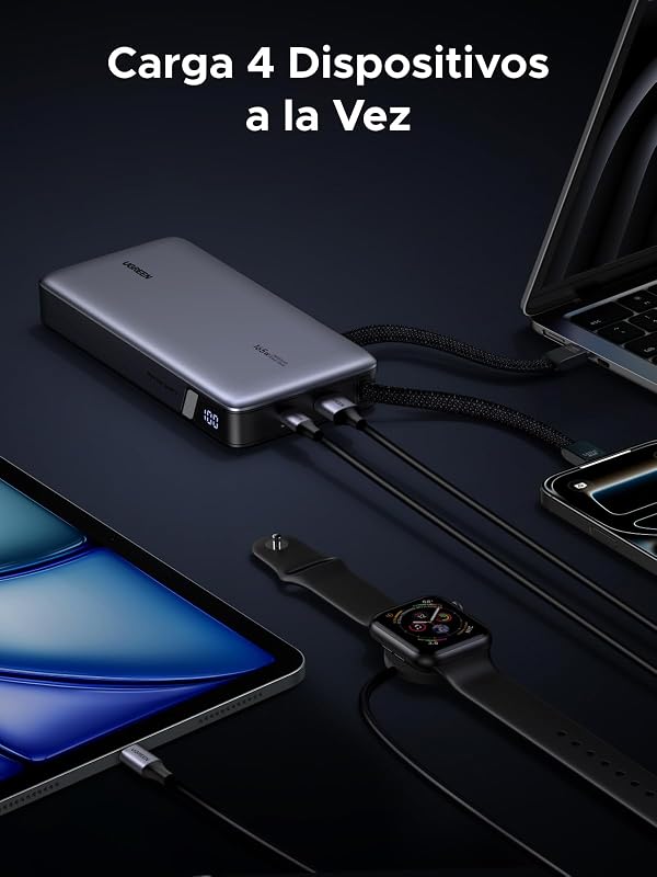 Nexode 165W Power Bank 25000mAh Bateria Externa Carga Rápida PD 140W