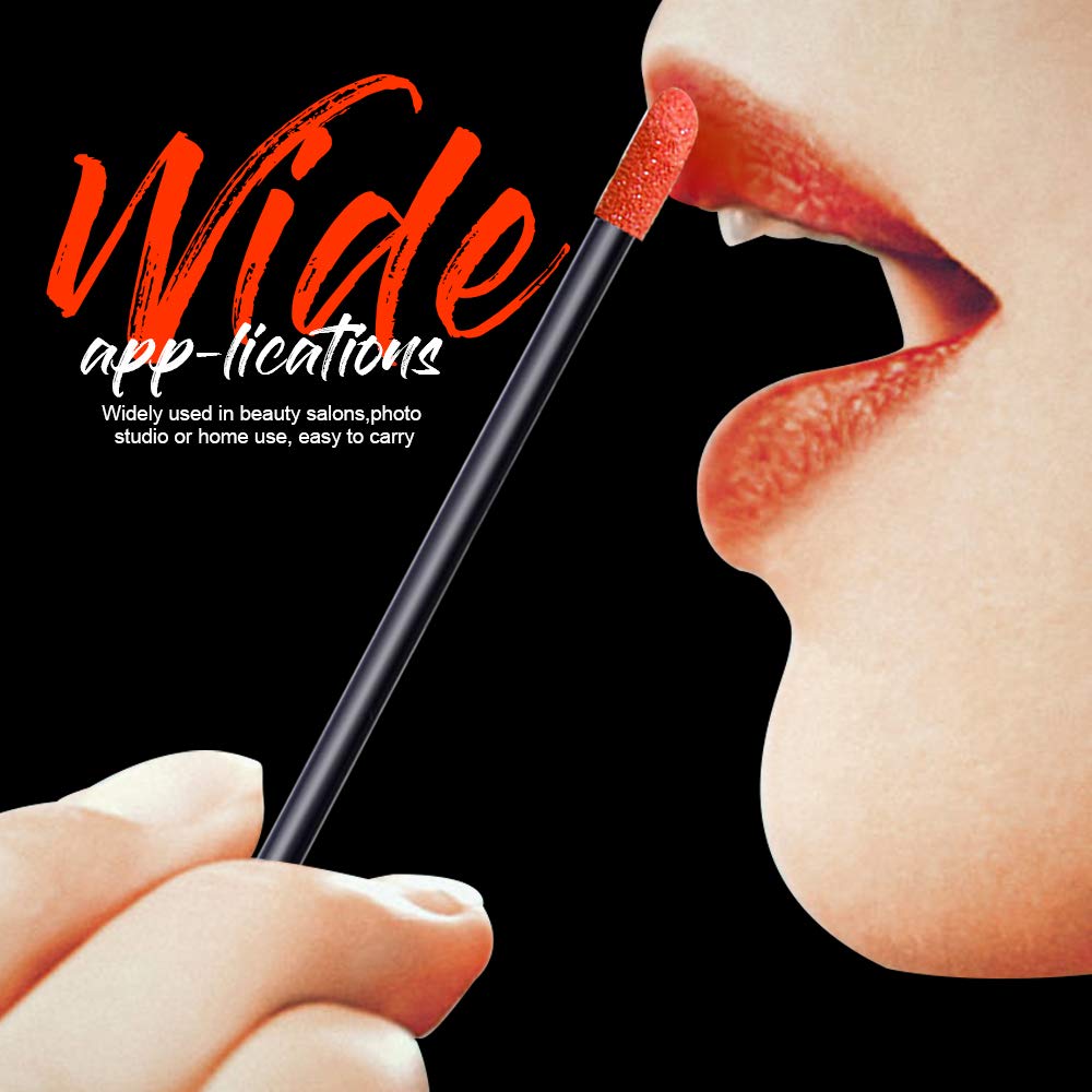 Teenitor 600 Pcs Disposable Lip Wands Applicator Lint Free Makeup Lipstick Lip Gloss Testers: Beauty