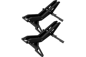 MAKELEN Adjustable Bike Parking Stand Fits 16-29 Inch Bicycles, Compatible with 23c-3.0 Tire Width – Heavy-Duty Plastic, Easy Installation, Stylish Two-Tone Design (Black(2 Pack))