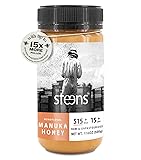Steens Manuka Honey - MGO 515+ - Pure & Raw