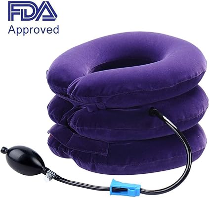 Amazon Com Cervical Neck Traction Device Inflatable Neck