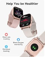 TOOBUR Smart Watch Women Men Fitness Tracker IP68 Waterproof Bluetooth Call view 3