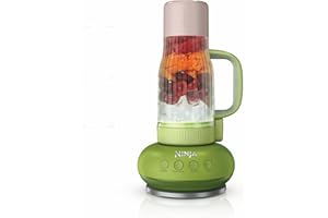 Ninja BlendBOSS | Personal Smoothie Blender and Tumbler | 26oz Travel Tumbler w/Leakproof Lid & Intergrated Chug Spout | Auto