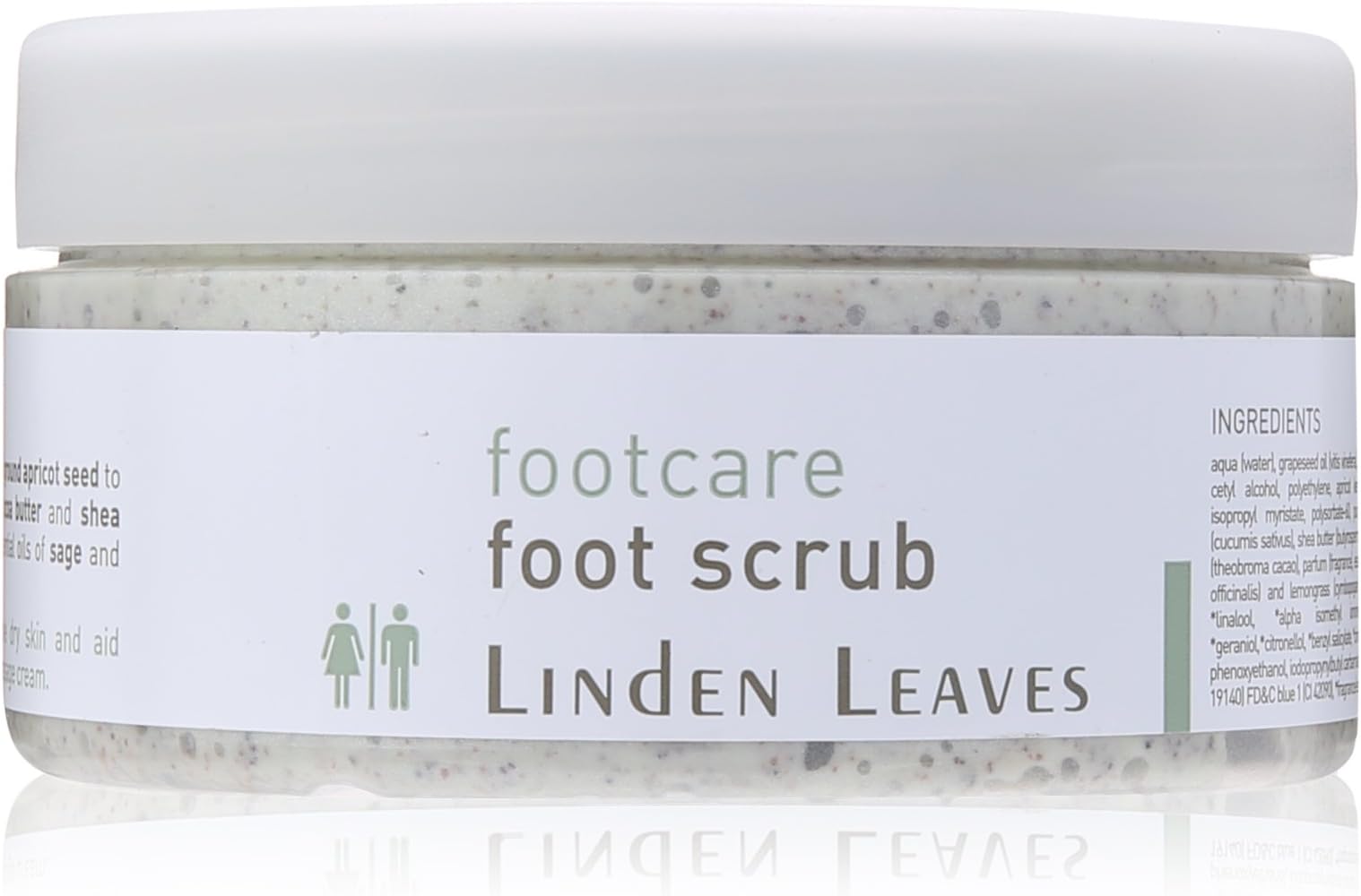 Linden Leaves Footcare Scrub, 7.05 Ounce