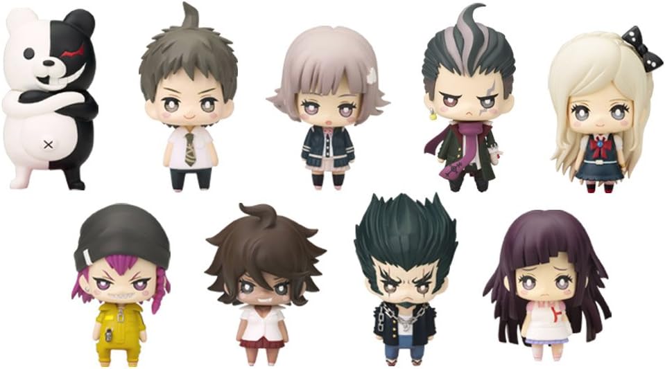 danganronpa one coin mini figures