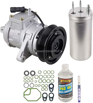 Amazon Com Ac Compressor A C Kit For Jeep Wrangler Tj 4 0l 2000 2001 2002 2003 2004 2005 2006 Buyautoparts 60 80151rk New Automotive