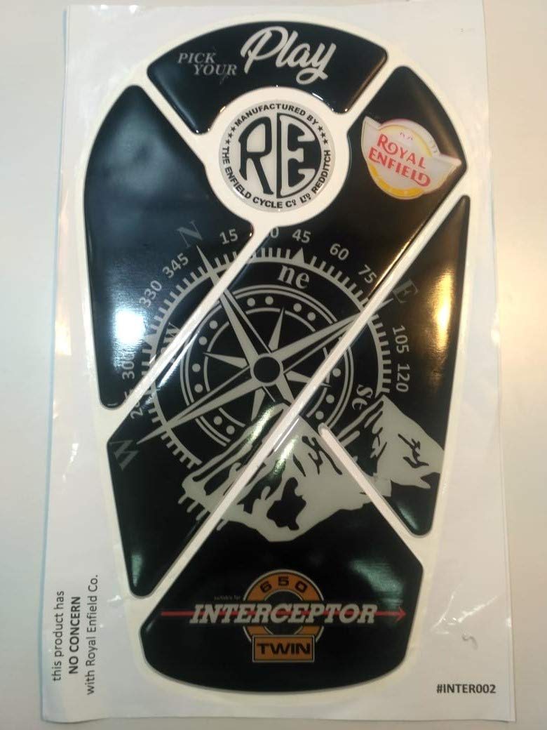 Modified Autos Decals Tank Pad Stickers for Fuel Tank Protection in