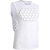 Legendfit Youth Baseball Football Chest Rib Protector Padded Compression Shirt Support Softball Lacrosse Heart Sternum Guard