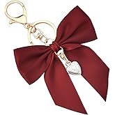 Bow Knot Keychain for Women & Girls - Car Keys & Bag Charms for Handbags
