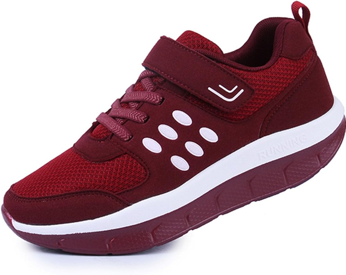 DADAWEN Women's Athletic Shoes Casual Platform Walking Sneakers