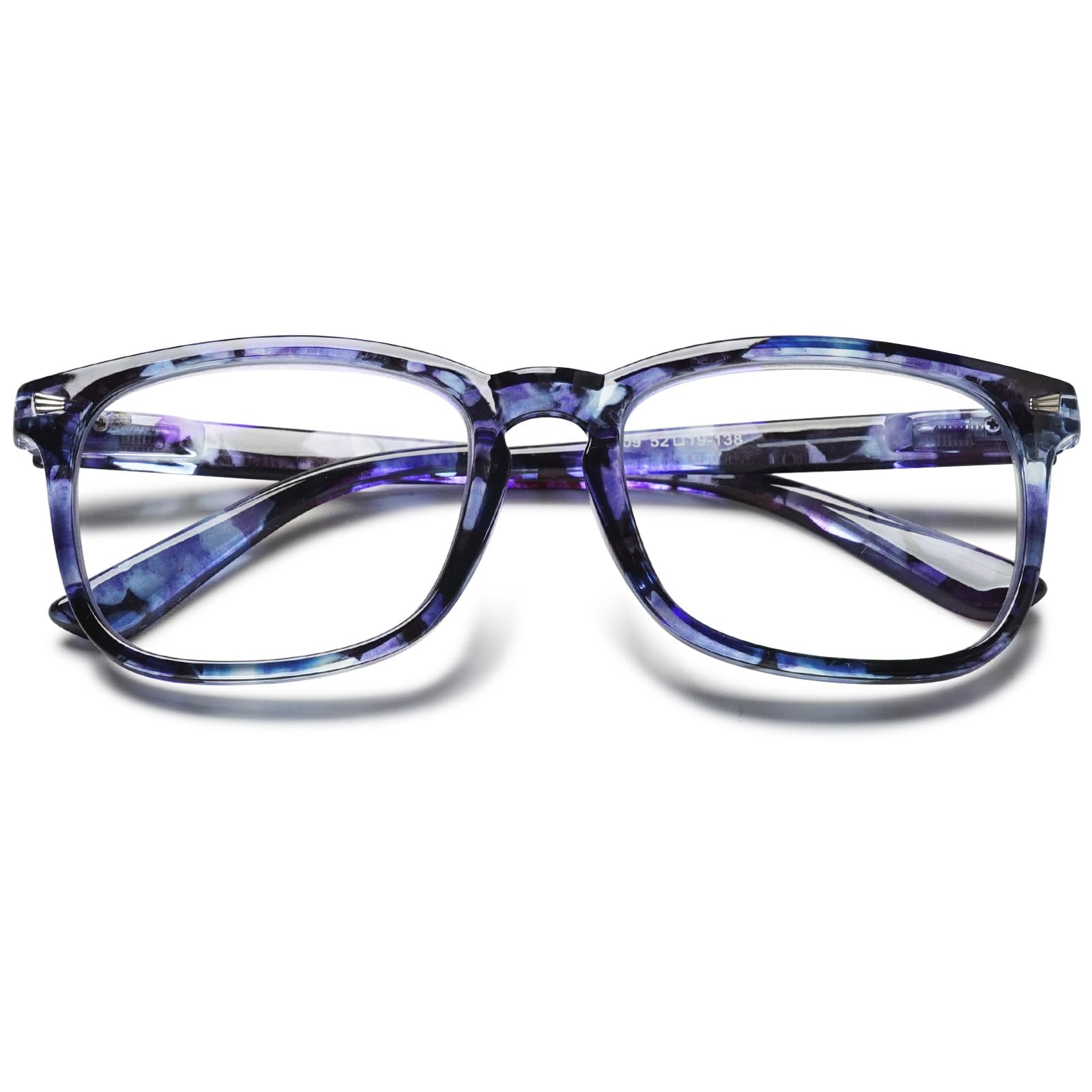 MAGIMODAC Blue Light Blocking Glasses Reading Glasses Lightweight Frame Eyeglasses 1.0 1.25 1.5 1.75 2.0 2.25 2.5 2.75 3.0 3.5 4.0 Unisex for Women and Men and Aged (Blue, 1.25)