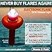 Weems & Plath C-1001 SOS Distress Light with Day Signal Flag