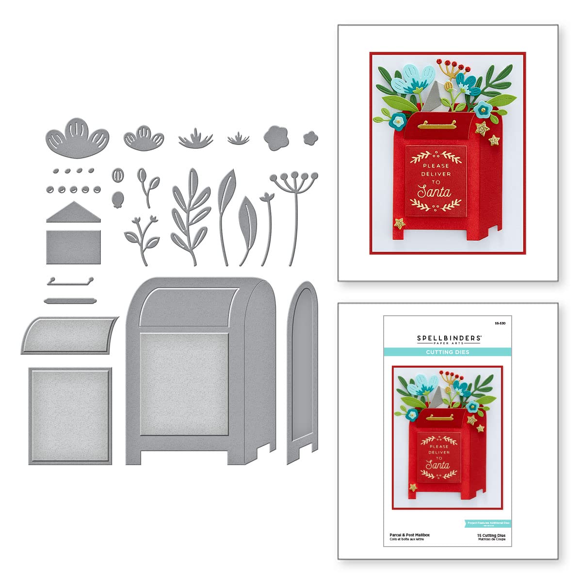 Spellbinders Parcel & Post Mailbox