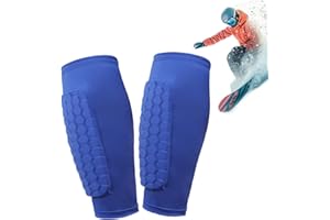Ski Shin Guards, Ski Guards Socks, Breathable Elastic Anti-Collision Leggings for Skiing