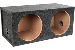 Bbox Dual Sealed 12 Inch Subwoofer Enclosure - SPL Tuned Car Subwoofer Boxes & Enclosures - Premium Subwoofer Box Improves Au