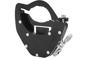 Universal Throttle Lock, Motorcycle Cruise Control Motorcycle Throttle Lock Kits, Black Lock Assist Clamp, Rustproof Adjustab