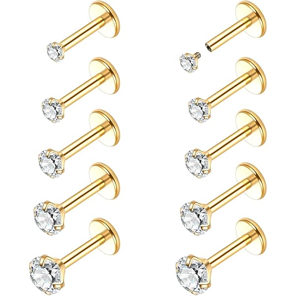 Ear Stretching Kit Xpircn Threadless Piercing Taper 20G 18G 16G