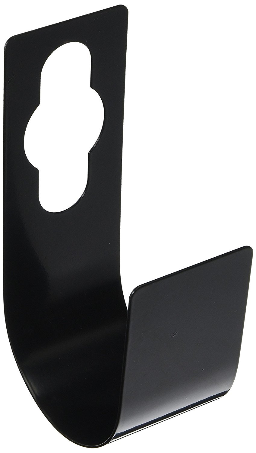 Best Sturdy Garden Spigot Hook Hose Holder, Firstbuy Durable Metal Wall Mount Expandable Watering Hose Hanger Hook, Pipe Holder Tidy Hook Reel Tap for 100ft heavy Garden Irrigation Hose - Black