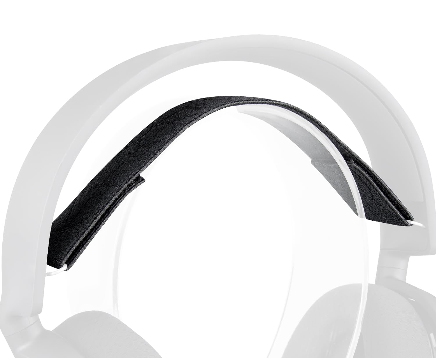 SOULWIT Flexible Fabric Replacement Headband for SteelSeries Arctis 3/Arctis 5 (Do Not Fit Other Arctis) Headset, Headphones Replacement Band, Headstrap Head Cushion Pad Repair Part - Black Line