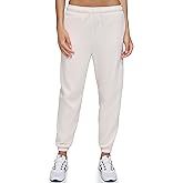 Tommy Hilfiger Womens Monochromatic Logo Patch Fleece Jogger