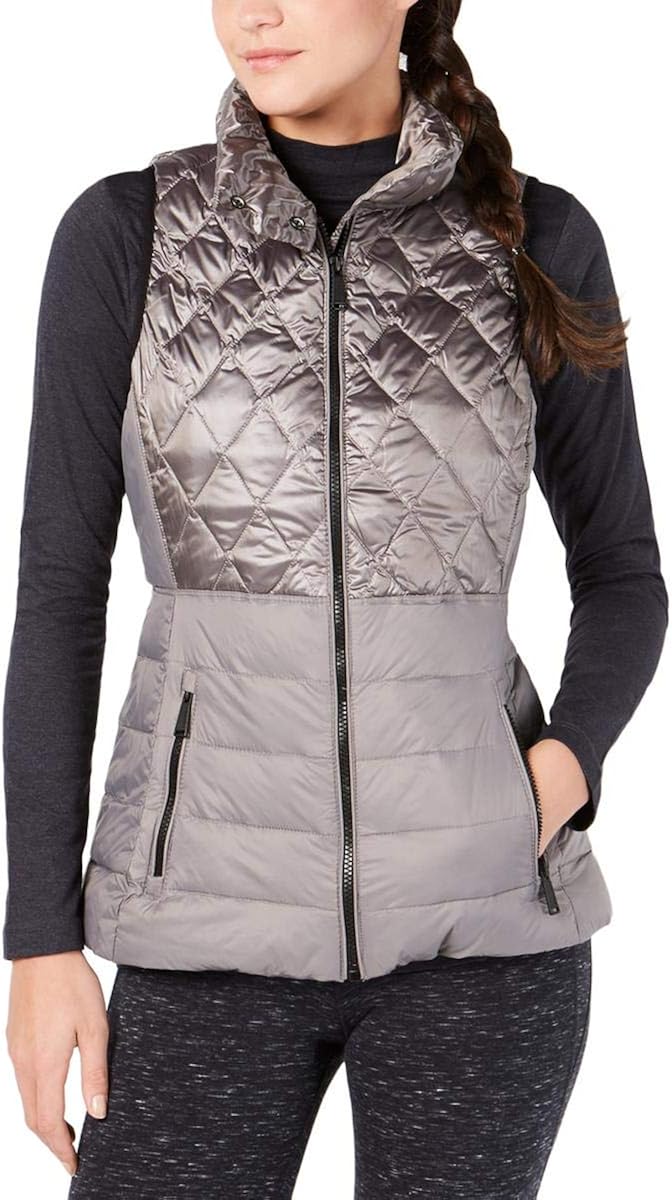 Calvin Klein Womens Quilted Down Vest Clothing