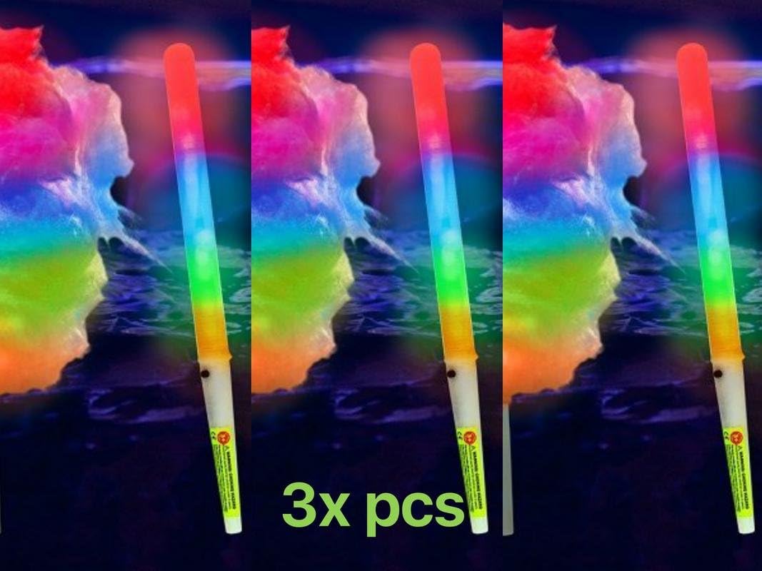 GLOW Novelty LED Cotton Candy Cone