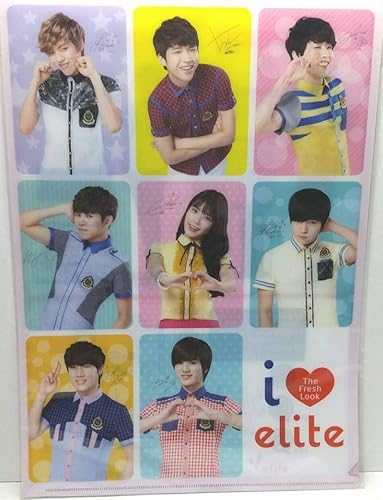 Amazon Infinite Iueliteクリアファイルソンギュ エル ホヤ ドンウ ウヒョン ソンヨル ソンジョン エリート 韓国 アイドル 芸能人グッズ 通販