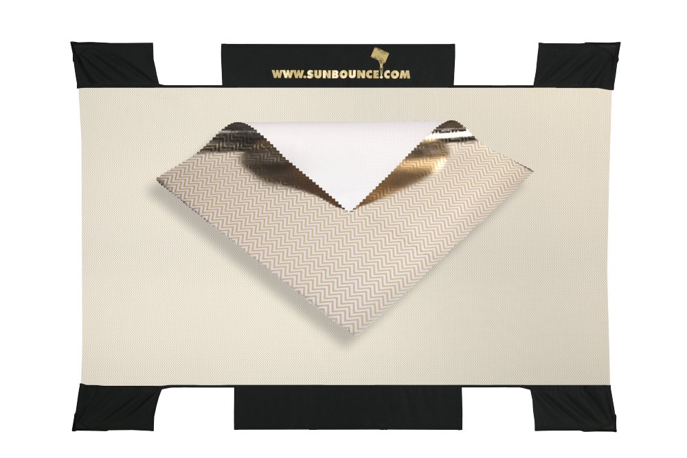 SUNBOUNCE Mini Screen Zebra (gold/silver)