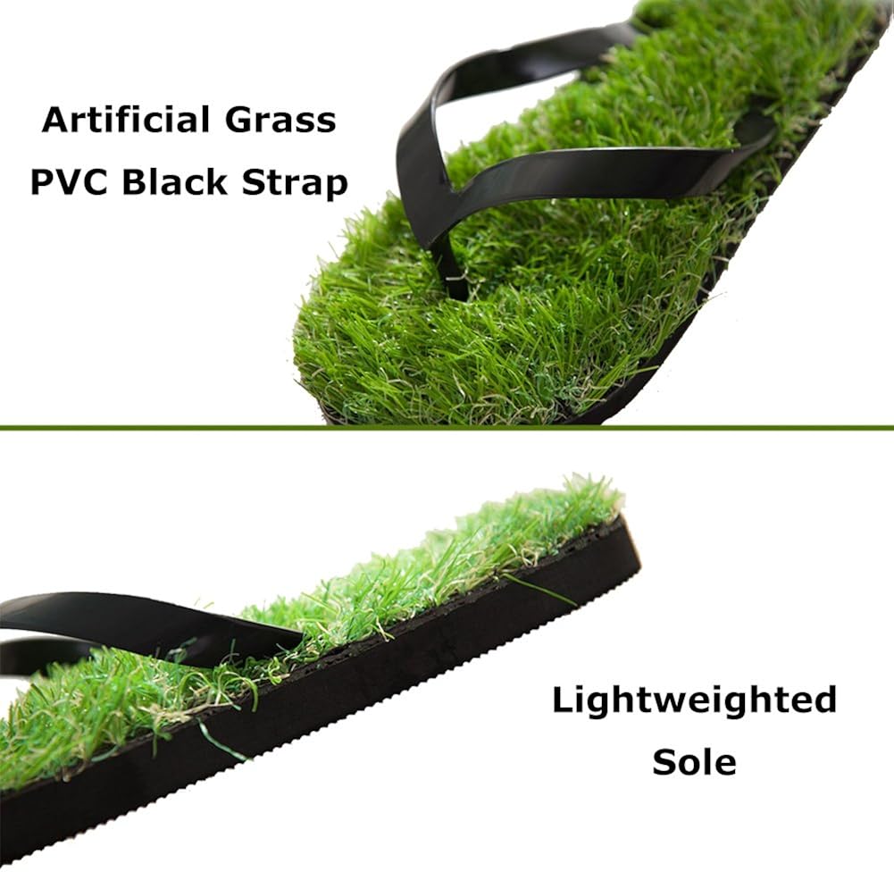 artificial grass slippers