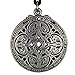 Pewter Celtic Dragon Shield Knot Pendant Necklace