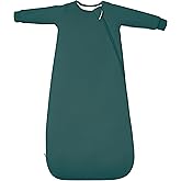 TOTBASIC Baby Sleep Sack Long Sleeve Wearable Blanket 1.0 TOG, Premium Soft Infants Warm Sleeping Bags with 2-way Zippers