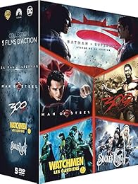 Le Meilleur De Zack Snyder : Batman V Superman, L'aube De La Justice + Man Of Steel + 300 + Watchmen, Les Gardiens + Sucker Punch - Pack