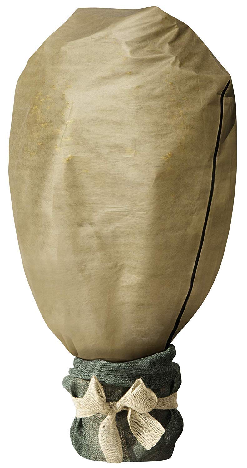 Windhager Winter Fleece Cover Protect XXL, Cold Protection, Frost Protection for Plants, Cover Fleece, Winter Protection Cover, 1.4 x 2 m, Beige