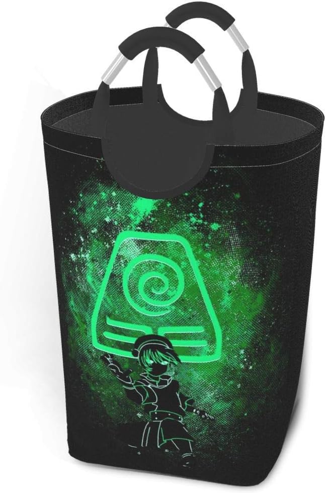 Cesto De Lavandería,Avatar The Last Airbender Toph Art Earth Symbol