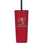 FOCO NFL Unisex-Adult NFL Team Logo Insulated 22oz Travel Tumbler