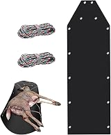 HDPE Deer Drag Sled 76" L x 23" W Game Hauler Hunting Fishing Firewood Garden view 1